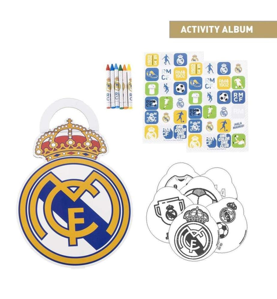 Mal- und Bastelbuch von Real Madrid