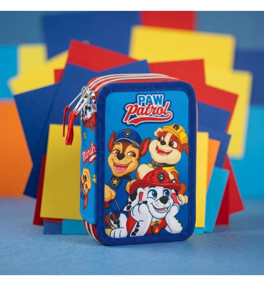 Federmäppchen mit Paw Patrol-Zubehör