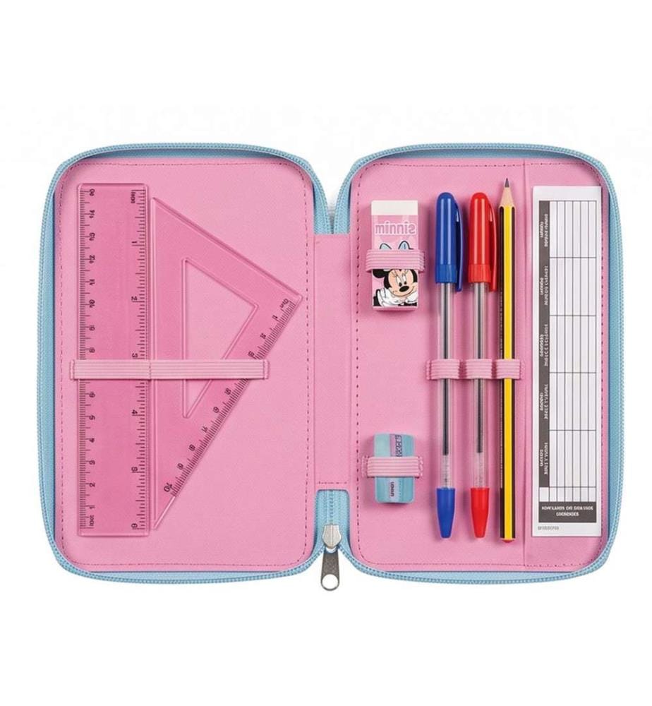 Stiftetui mit Minnie-Accessoires