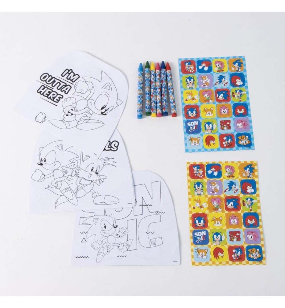 Sonic-Mal- und Bastelbuch