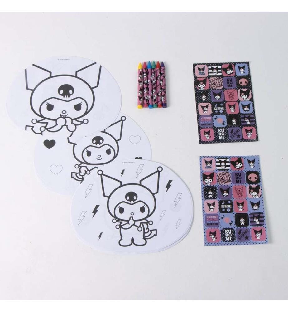 Hello Kitty Kuromi Mal- und Bastelbuch