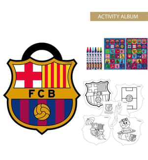 Mal- und Bastelbuch des FC Barcelona