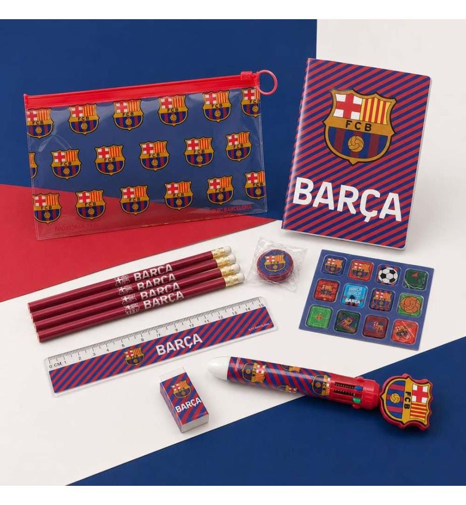 Eva FC Barcelona Schulbedarf-Set