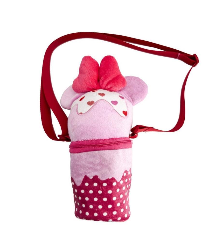 Handtasche mit Minnie-Applikationen