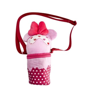 Handtasche mit Minnie-Applikationen