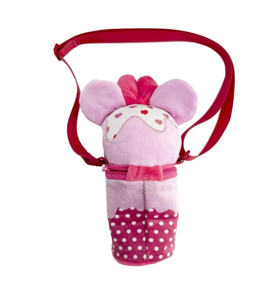 Handtasche mit Minnie-Applikationen
