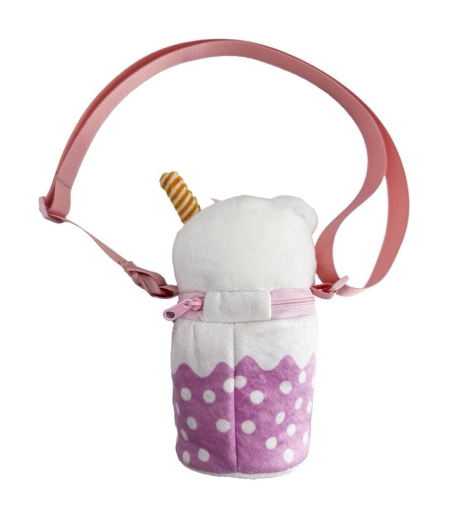 Handtasche mit Hello-Kitty-Applikationen