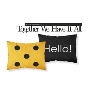 Set of 2 Pillowcases - Multicolor