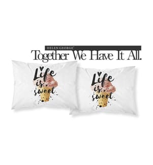 Set of 2 Pillowcases - Multicolor