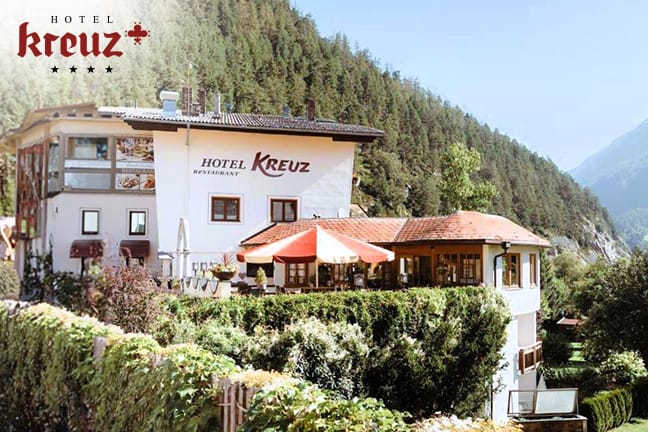 4-Sterne-Hotel in Pfunds in Tirol, Hotel Kreuz