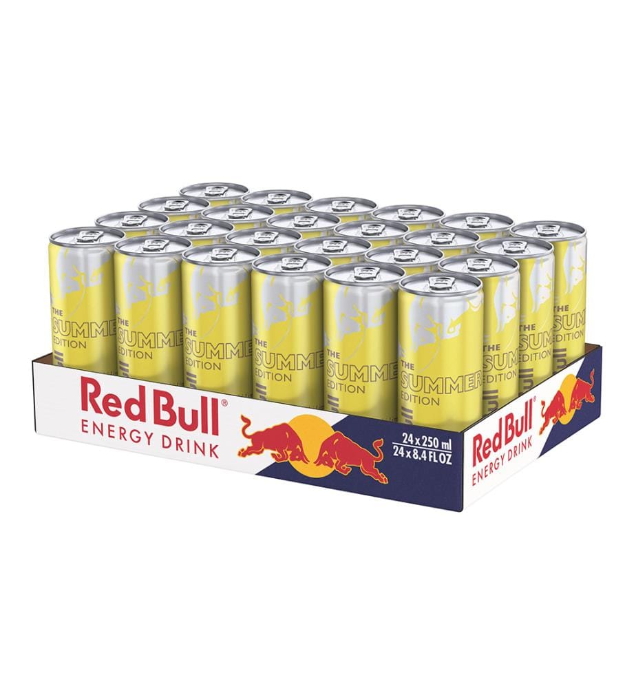 24 x Bevanda energetica Summer Edition senza zucchero Red Bull 2026 - 250ml