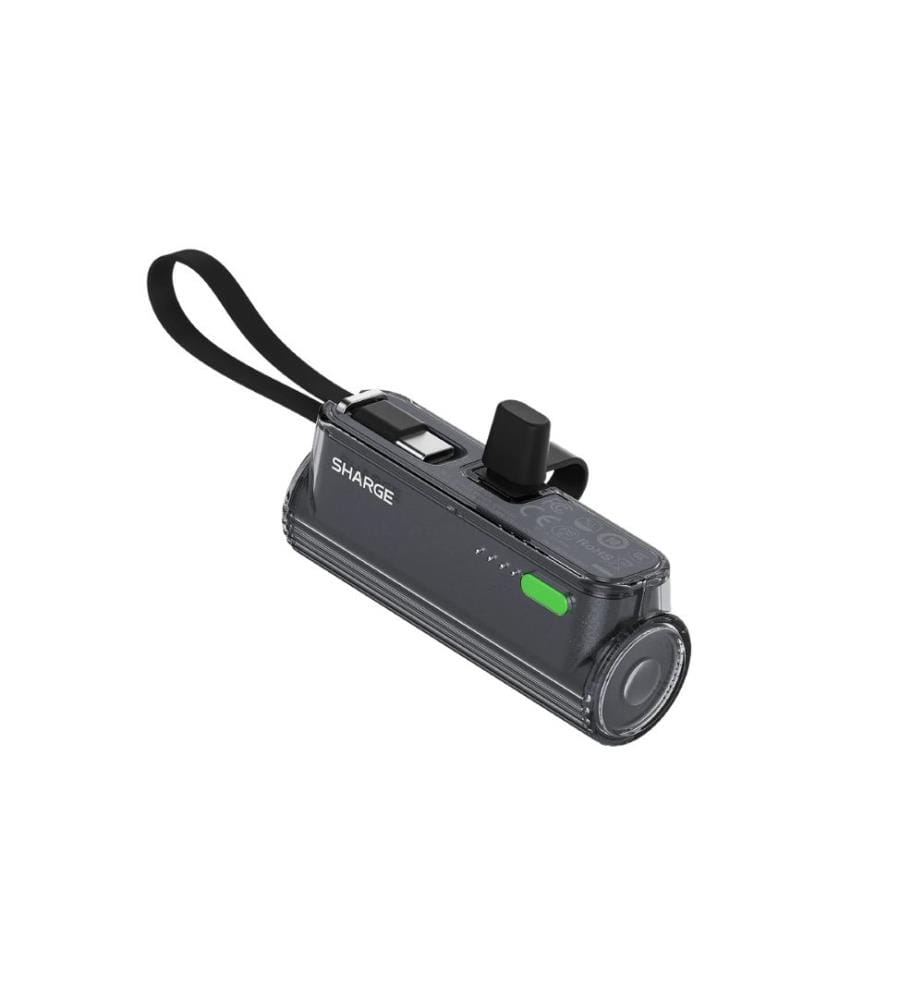 Kompakte Powerbank Flow Mini 2 5000 mAh – Schwarz