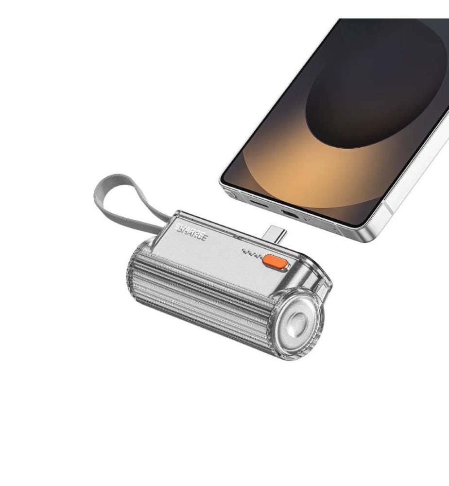 Kompakte Powerbank Flow Mini 2 5000 mAh – Silber
