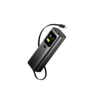 Ausziehbare externe Powerbank 165 165 W – Schwarz