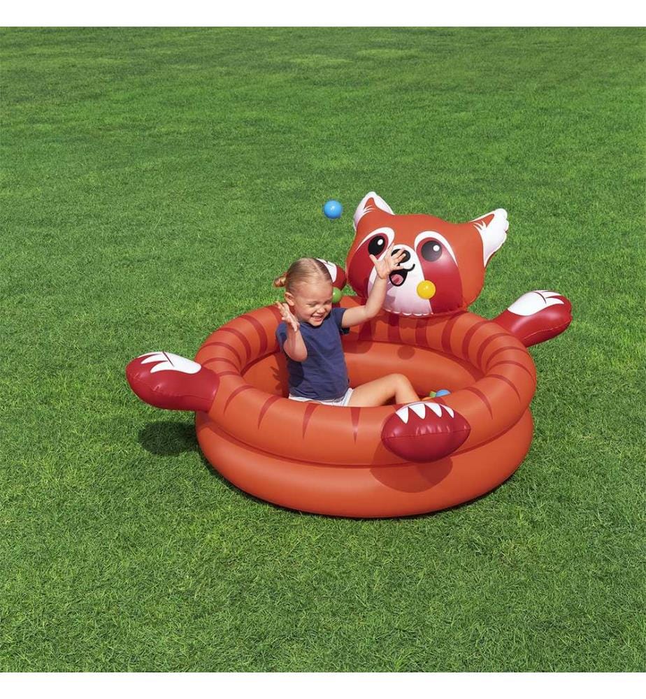 Aire De Jeu Panda Roux - Attributs Couleur