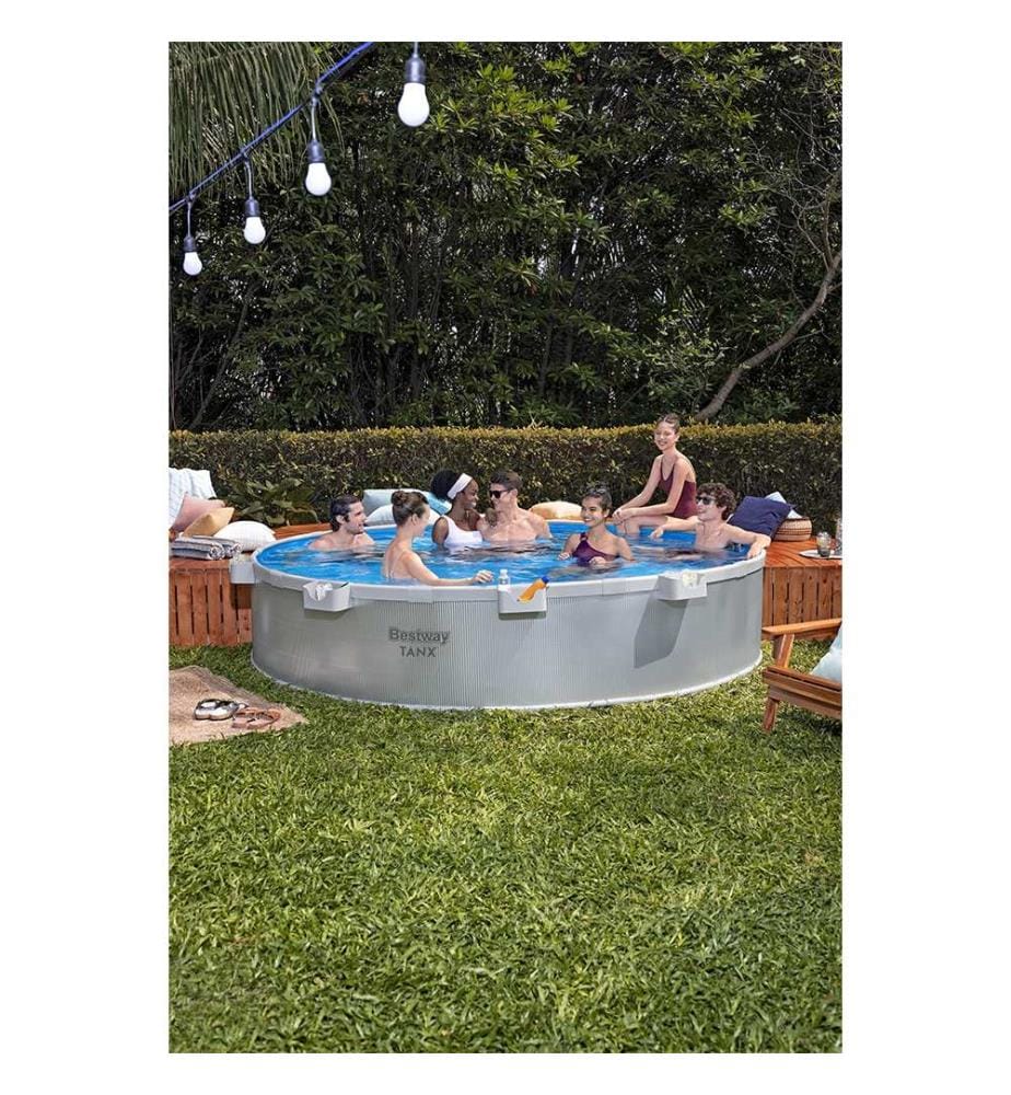 Piscine Ronde Tanx - Gris
