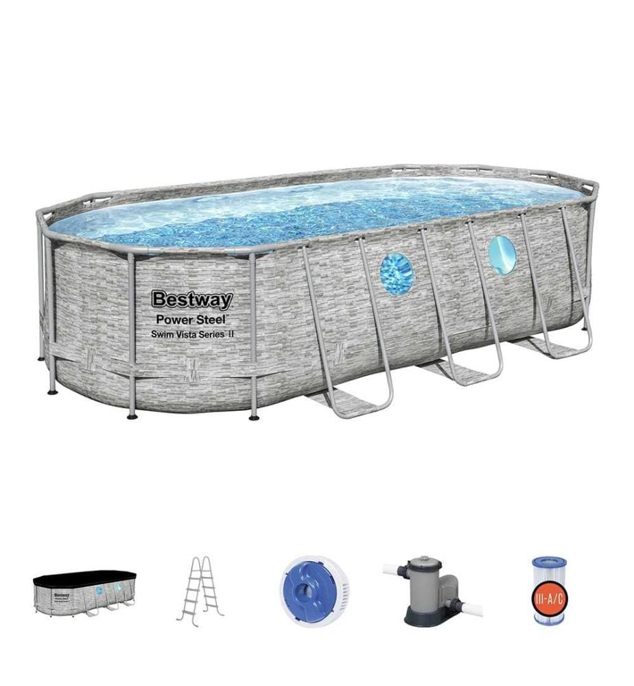 Piscine PowerSteel™ Frame Swim Vista - 549 x 274 x 122 cm