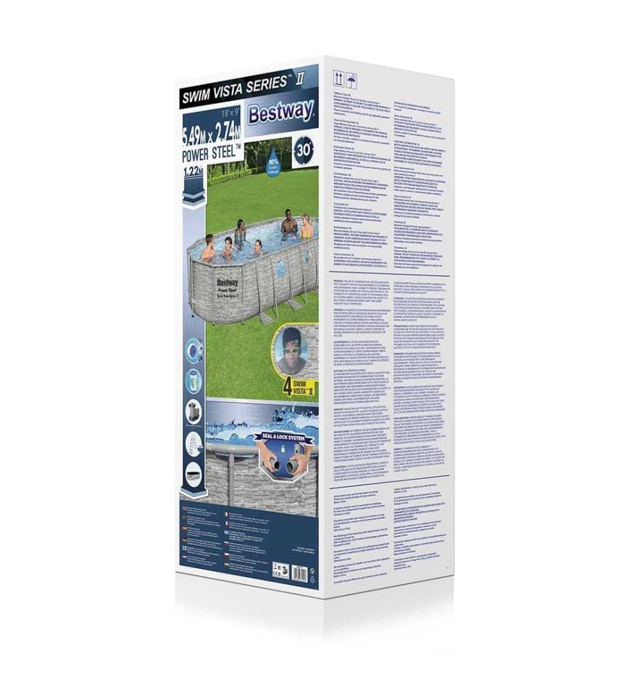 Piscine PowerSteel™ Frame Swim Vista - 549 x 274 x 122 cm