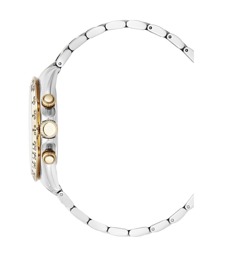 Quarzuhr „Grand Mont“ – Silber & Gold - 42 mm