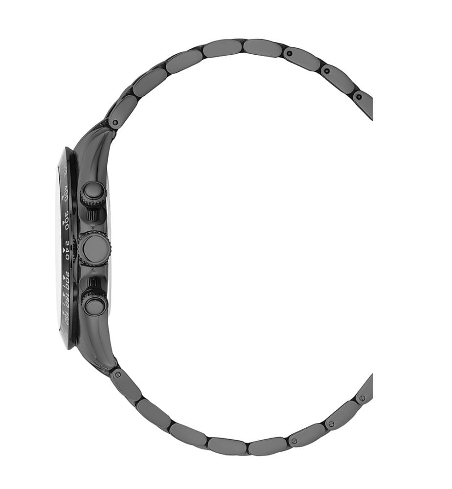 Quarzuhr „Grand Mont“ – Schwarz - 42 mm