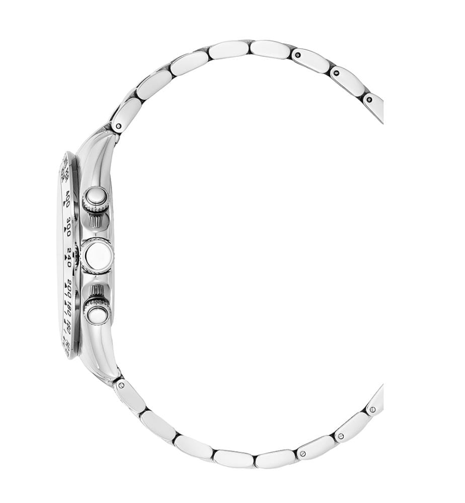 Quarzuhr „Grand Mont“ – Schwarz & Silber - 42 mm