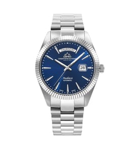 Audace II Automatikuhr – Blau & Silber - 42,7 mm