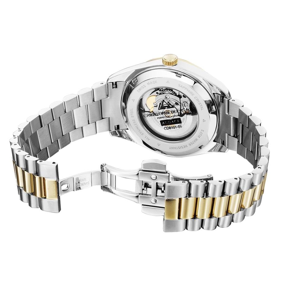 Automatikuhr Audace II – Schwarz & Silber/Gold - 42,7 mm