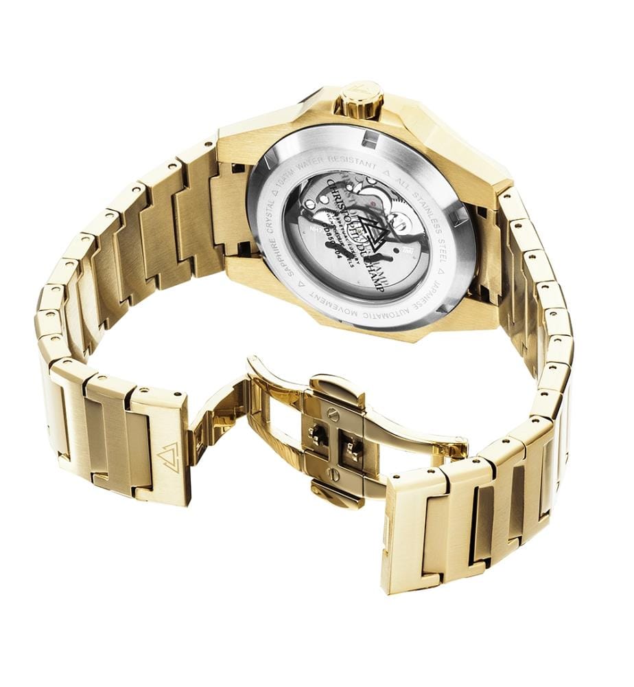 Raidillon Skeleton Automatikuhr – Gold - 44,5 mm