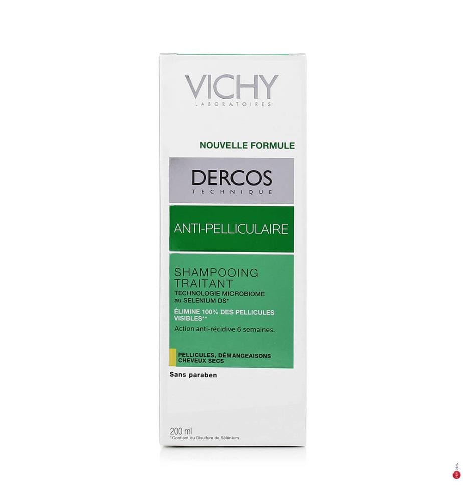 Shampoo Anti-Dandruff Dry Hair Dercos - 200 ml