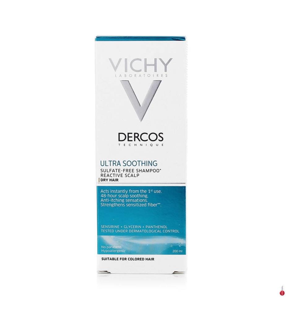Shampoo Ultra Soothing Dercos Dry Hair - 200 ml