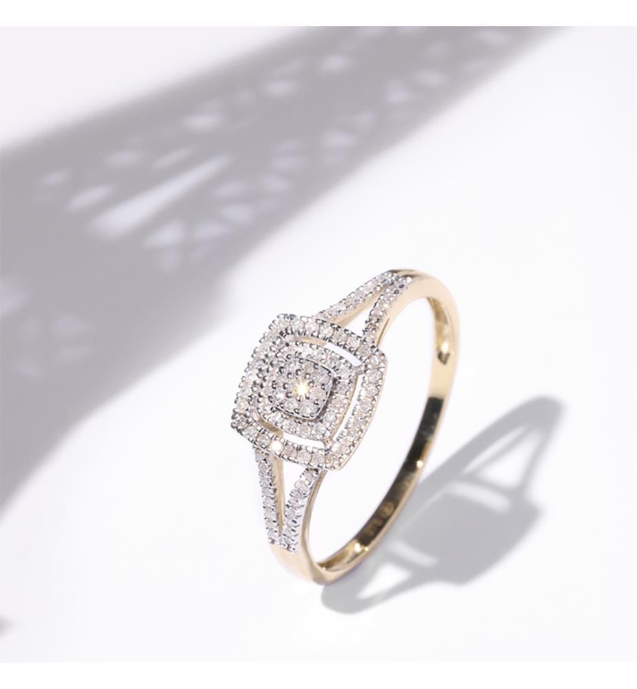 Ring Rosie - Gelbgold 375/1000