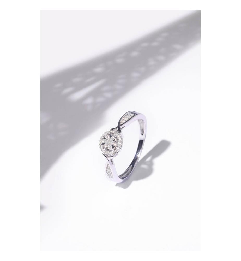 Ring Extase - Weissgold 375/1000