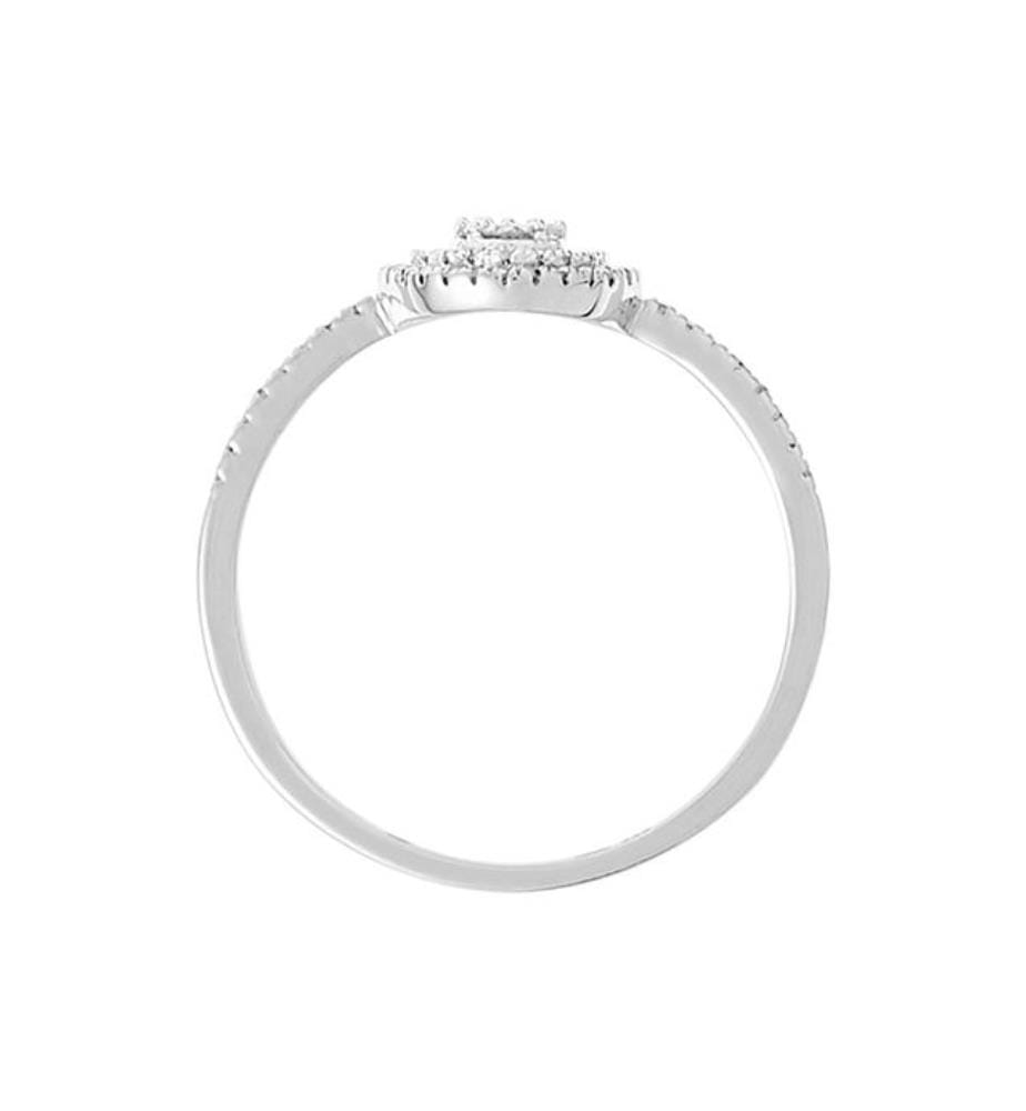 Ring Beauty Queen - Weissgold 375/1000