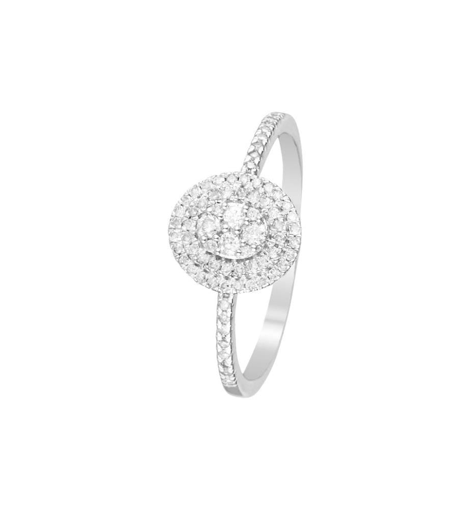 Ring Beauty Queen - Weissgold 375/1000