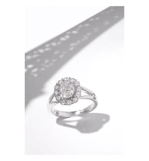 Ring Mon seul Amour - Weissgold 375/1000