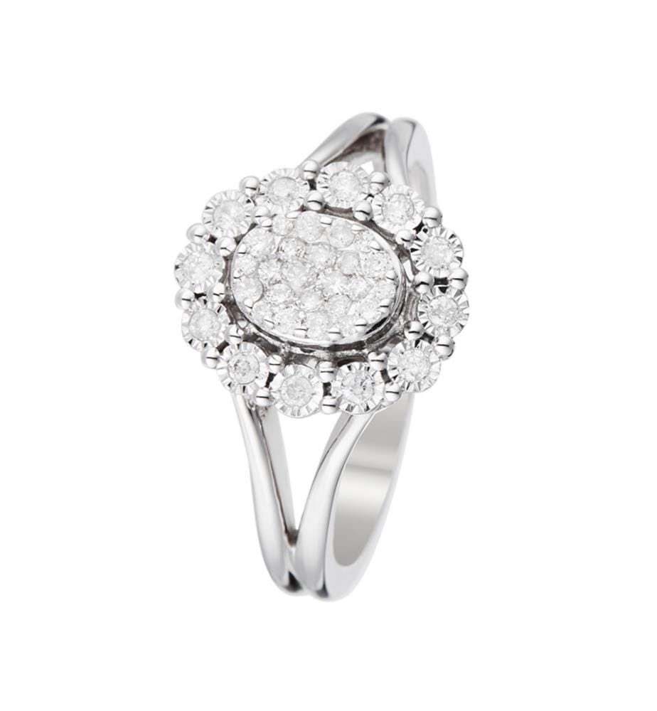 Ring Mon seul Amour - Weissgold 375/1000
