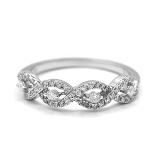 Ring "Panarea" Weissgold 375/1000