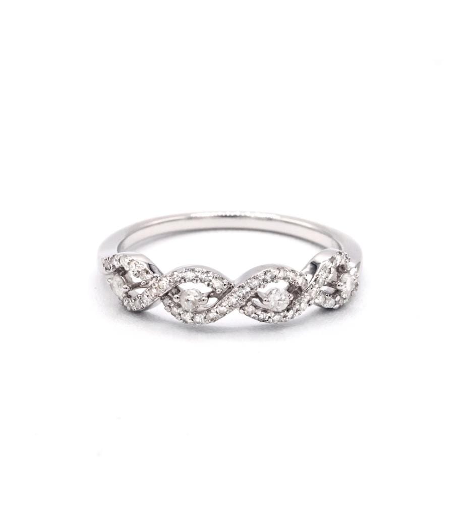 Ring "Panarea" Weissgold 375/1000