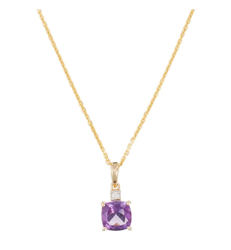 Ciondolo Tonga - Oro e Viola