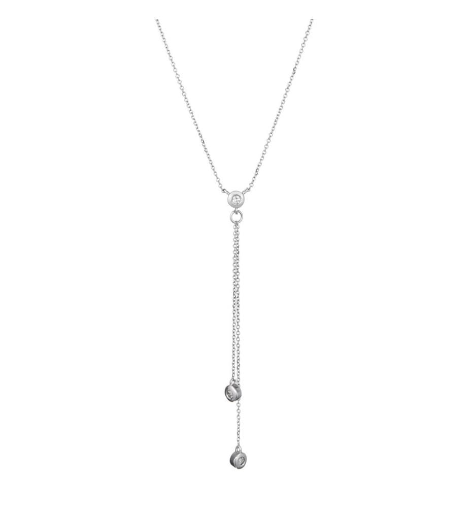 Cordou Halskette - Weissgold 375/1000