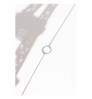 Armband Kreis - Weissgold 375/1000