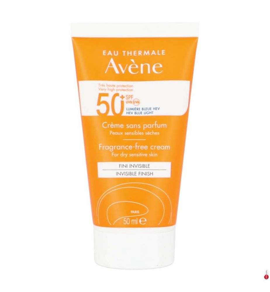 Invisible Finish Crema solare senza profumo con acqua termale - 2 x 50 ml
