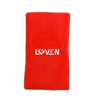 Bracelet anti-transpiration pour poignet - Rouge