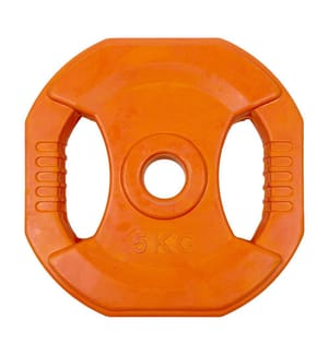 Disque de poids Pump revêtement caoutchouc et poignées Ø 31mm, 5 kg