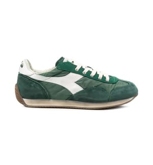 Scarpe da ginnastica vintage Diadora Heritage Equipe Vela Sw - Verde
