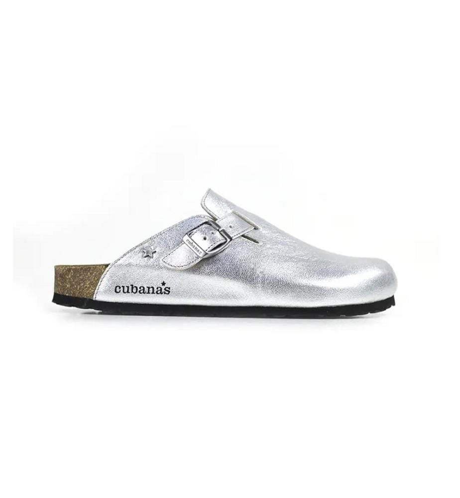Clog „Maria“ - Silberfarben