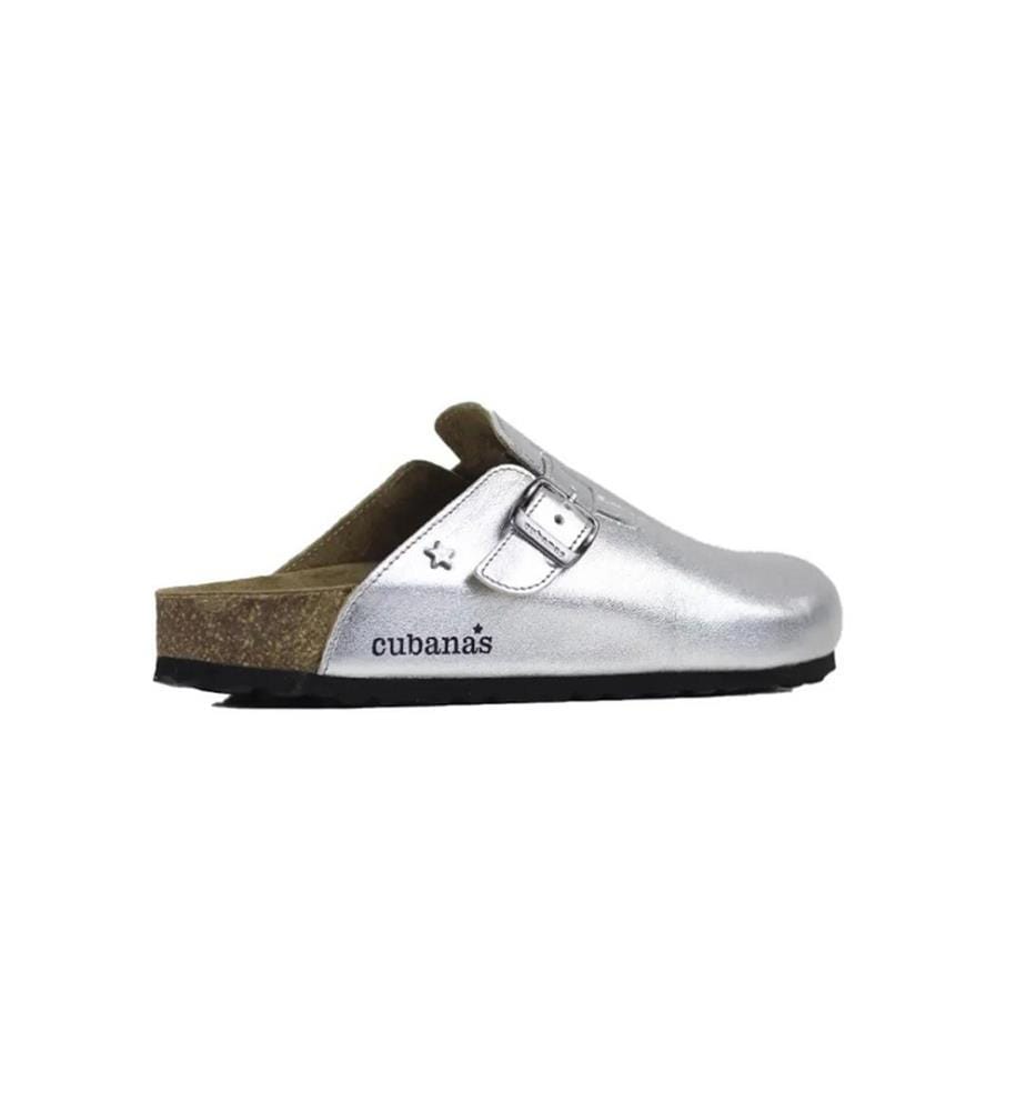 Clog „Maria“ - Silberfarben
