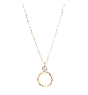 Halskette Rund - Gelbgold