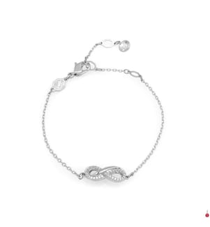 Hyperbel-Armband - Silber