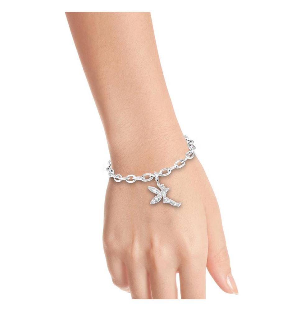 Bracelet fée Orné de Cristaux scintillants Paris - Argenté